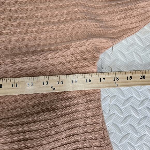 Vince Sweater Womens Small Tie Back Dolman Sleeve Cashmere Wool Peach Pink - Picture 9 of 12